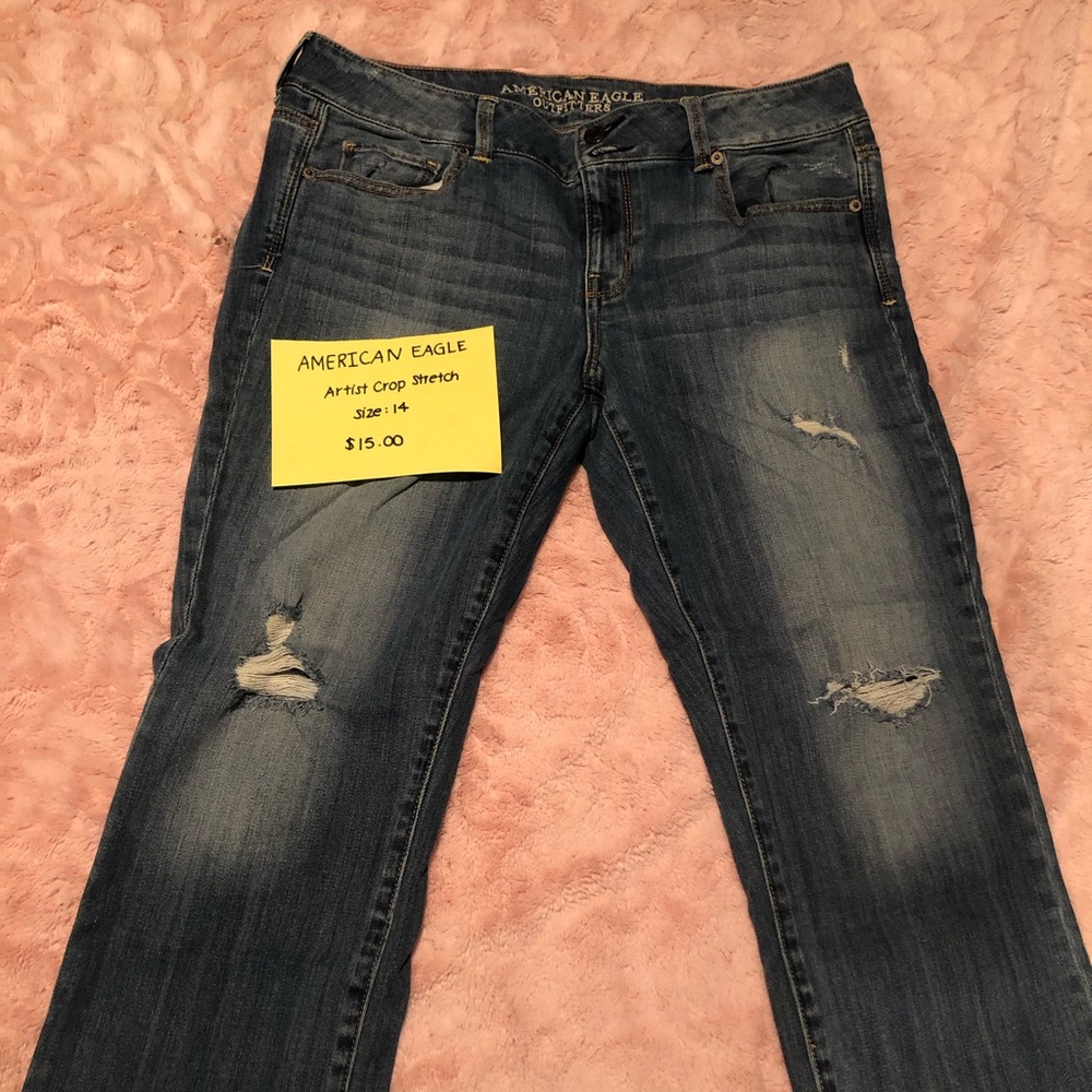 American Eagle Artisan Crop Stretch